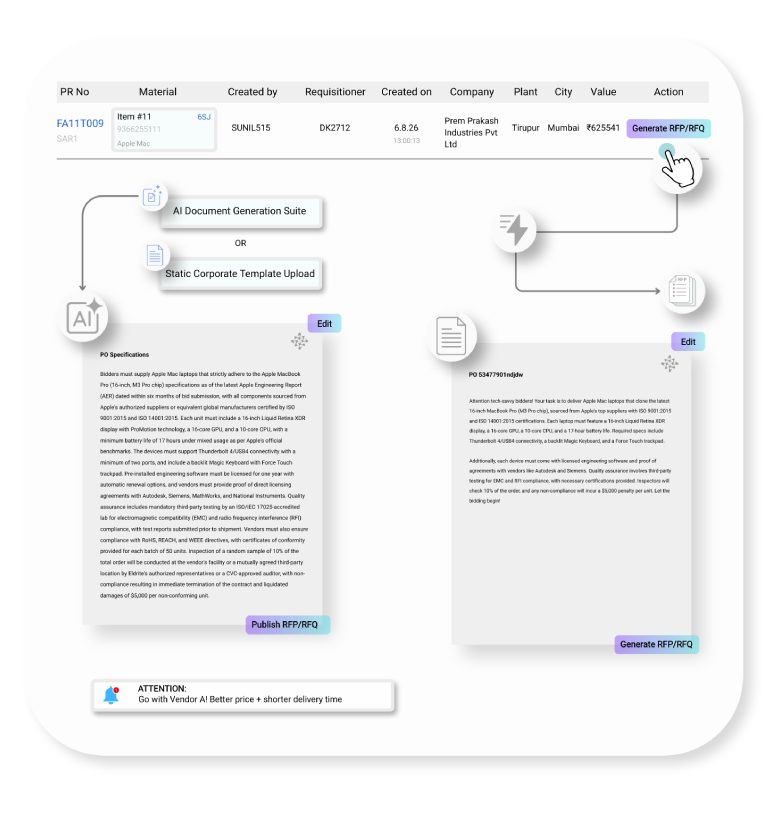 Intelligent Bid Process Management